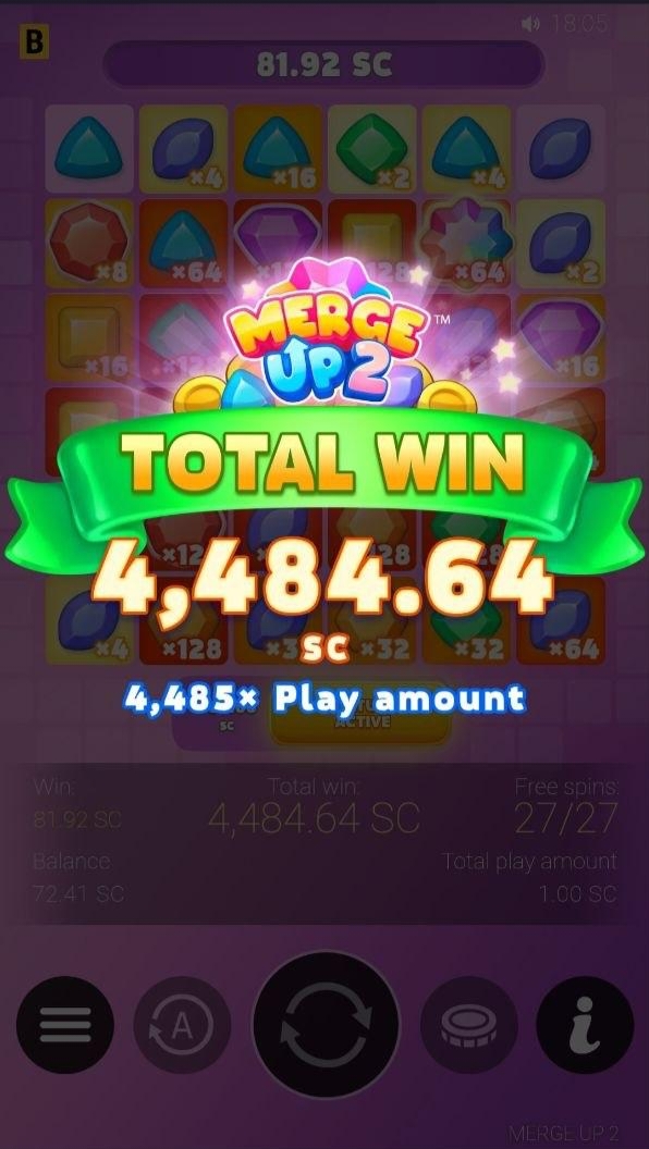 Merge Up 2 Big Win